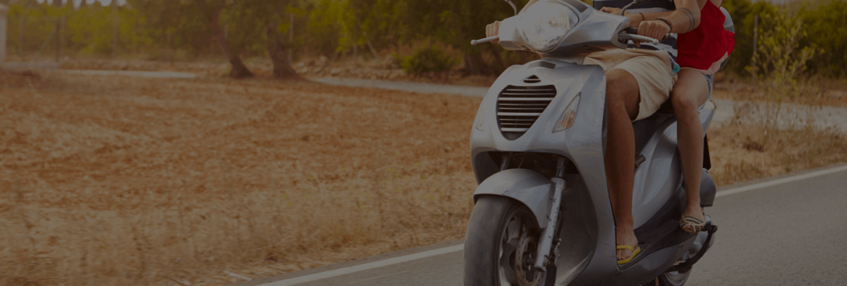 Landing page motorbike step 1