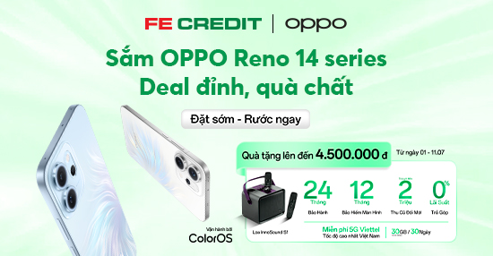 BÙNG NỔ MÙA HÈ 2025 – CHÀO ĐÓN SIÊU PHẨM OPPO RENO 14 SERIES
